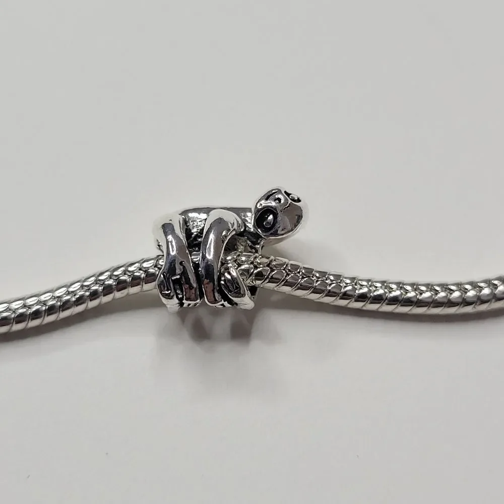 New! For Pandora Troll Charm Bracelet Silver Color Cute Sloth Wraparound Charm